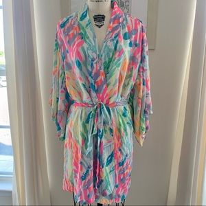 Lilly Pulitzer Printed Kimono- Size S